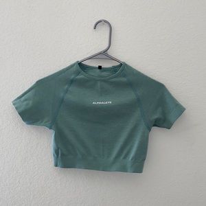 Alphalete Short Sleeve Crop Top
